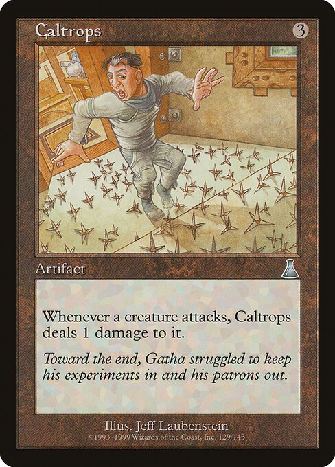 Caltrops card from UDS #129