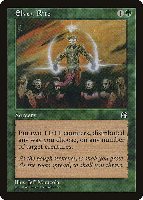 Elven Rite card from STH #product-5337