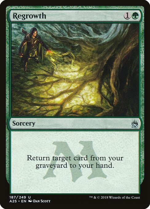 Regrowth card from A25 #187