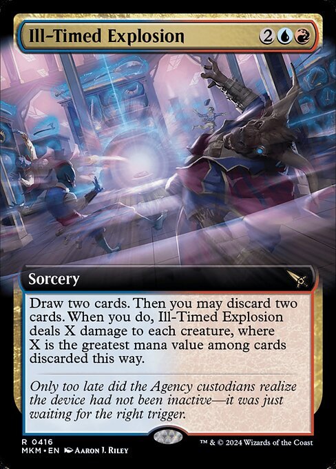 Ill-Timed Explosion card from MKM #416