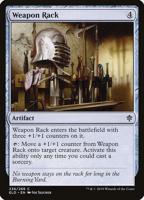 Weapon Rack card from ELD #236
