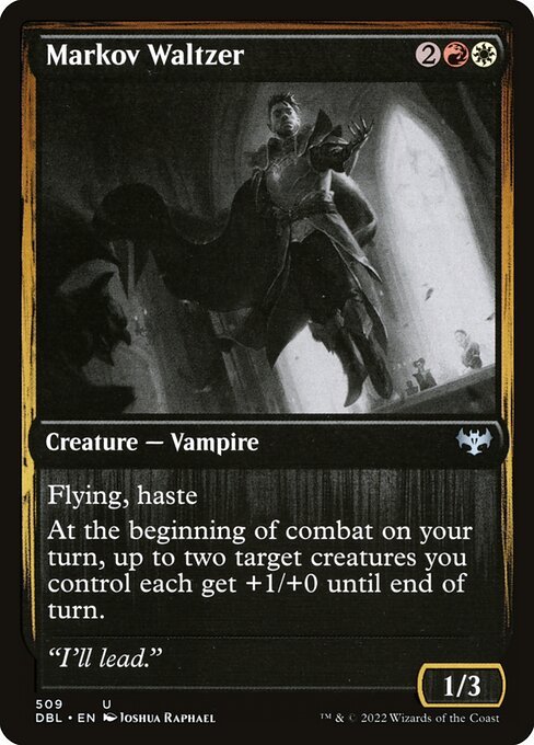 Markov Waltzer card from DBL #509