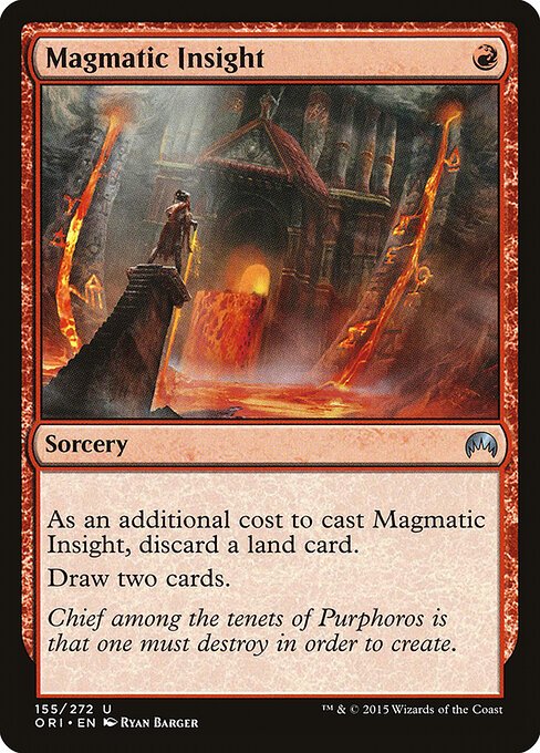 Magmatic Insight card from ORI #155