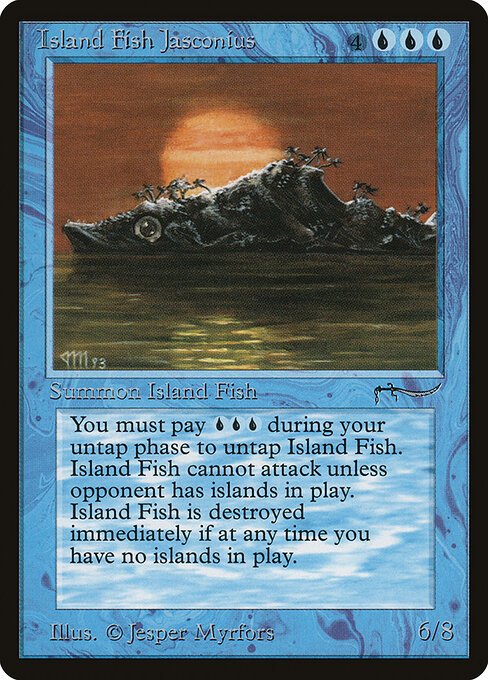 Island Fish Jasconius card from ARN #product-3204