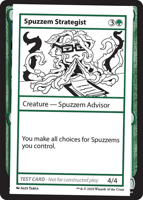 Spuzzem Strategist card from MB2PC #584
