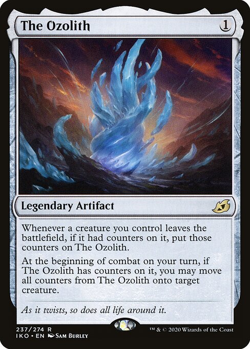 The Ozolith card from IKO #237