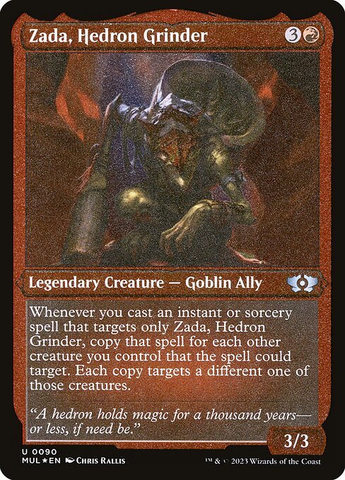 Zada, Hedron Grinder card from MUL #90