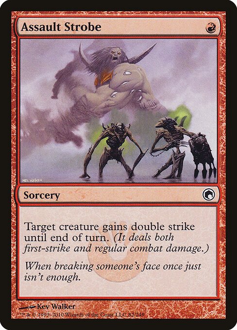 Assault Strobe card from SOM #82