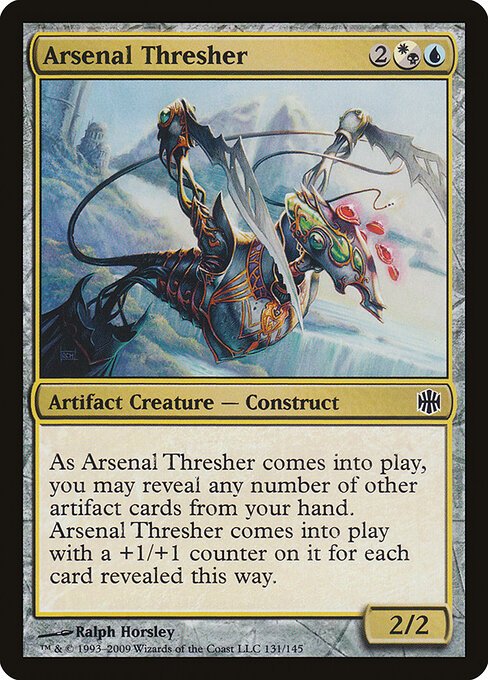 Arsenal Thresher card from ARB #131