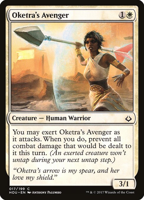 Oketra's Avenger card from HOU #17