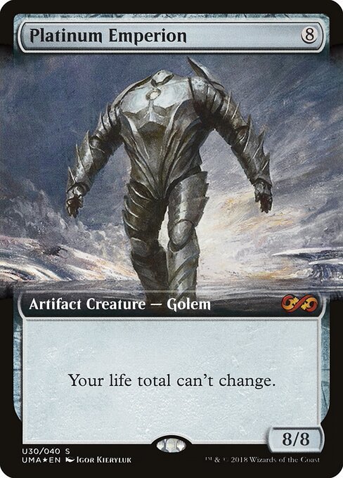 Platinum Emperion card from UMA-BT #U30