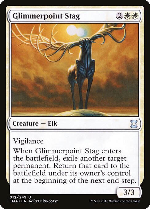 Glimmerpoint Stag card from EMA #12