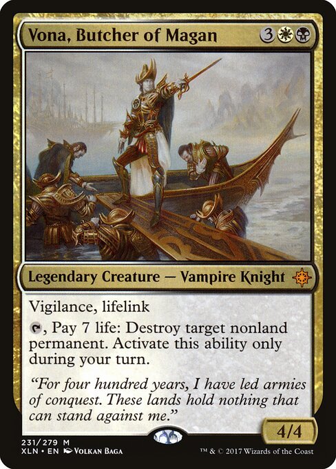 Vona, Butcher of Magan card from XLN #231