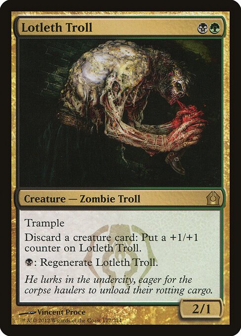 Lotleth Troll card from RTR #177