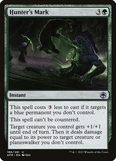 Hunter's Mark card from AFR #188