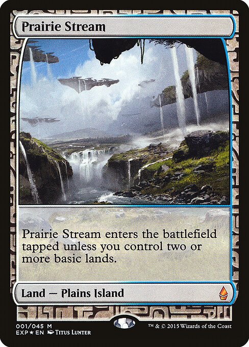 Prairie Stream card from EXP #1
