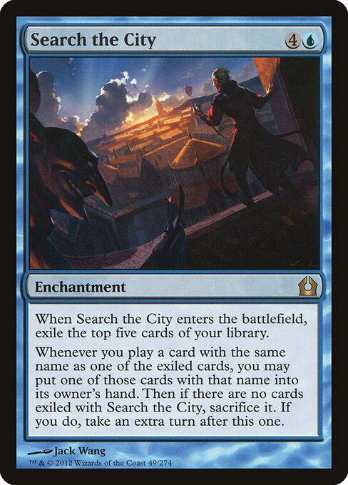 Search the City card from RTR #49