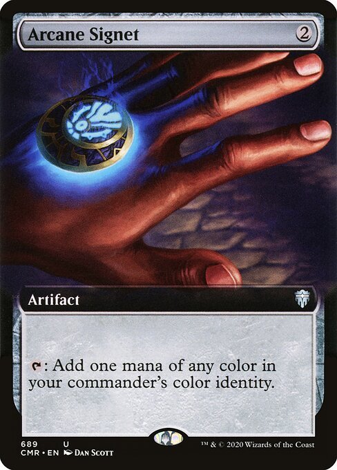 Arcane Signet card from CMR #689