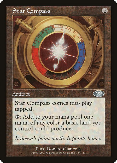 Star Compass card from PLS #134