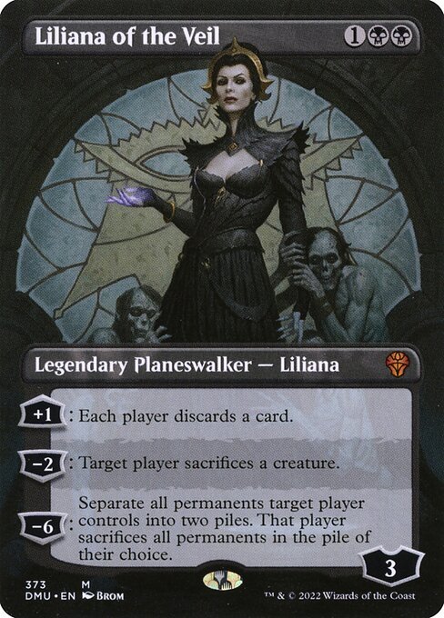 Liliana of the Veil card from DMU #373