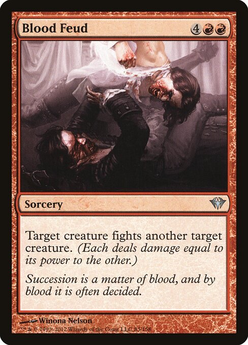 Blood Feud card from DKA #83