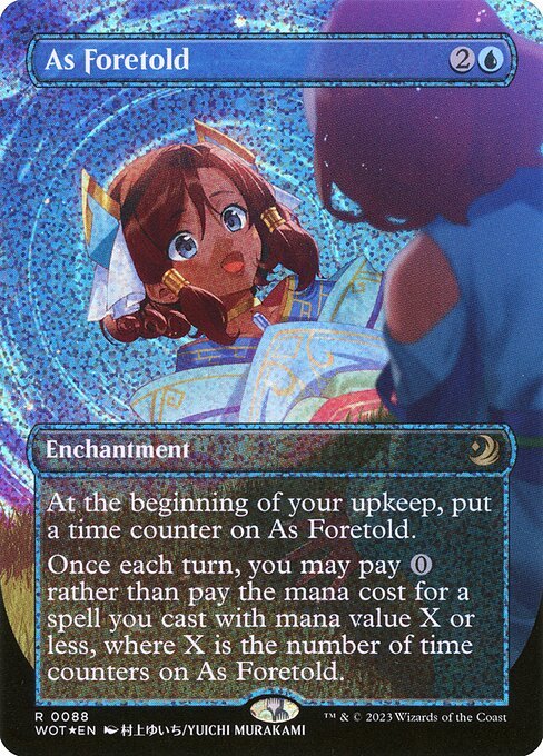 As Foretold card from WOT #88