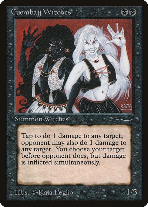 Cuombajj Witches card from ARN #product-3176