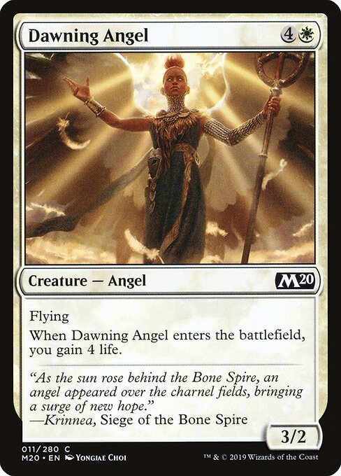Dawning Angel card from M20 #11
