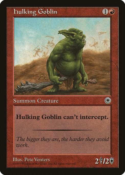 Hulking Goblin card from POR #product-698