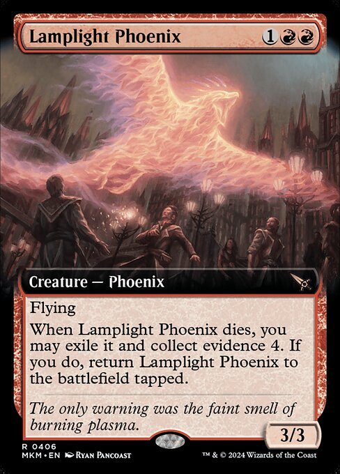 Lamplight Phoenix card from MKM #406
