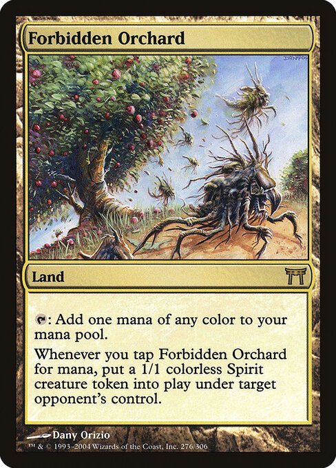 Forbidden Orchard card from CHK #276