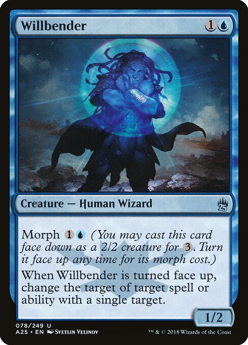 Willbender card from A25 #78