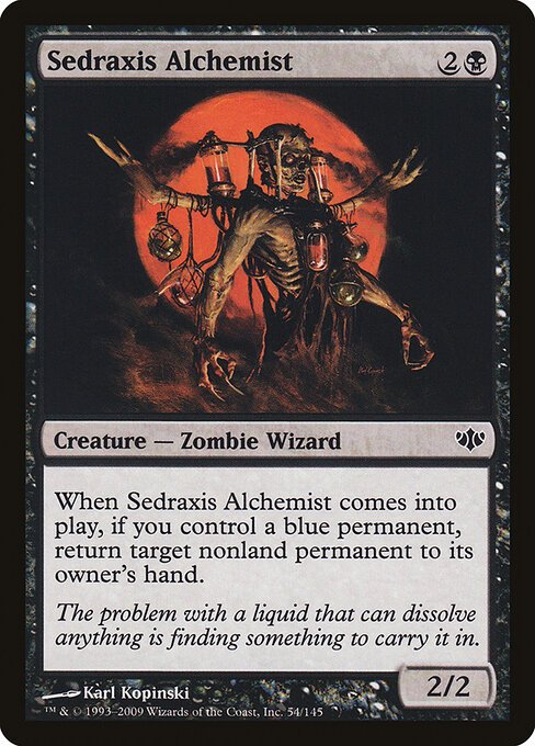 Sedraxis Alchemist card from CON #54