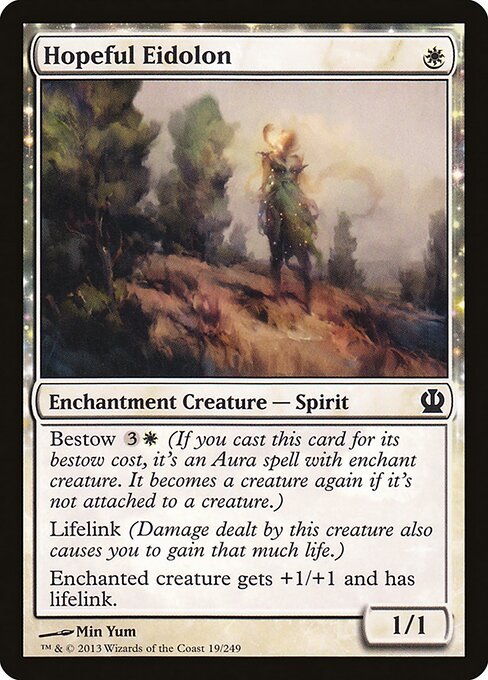 Hopeful Eidolon card from THS #19
