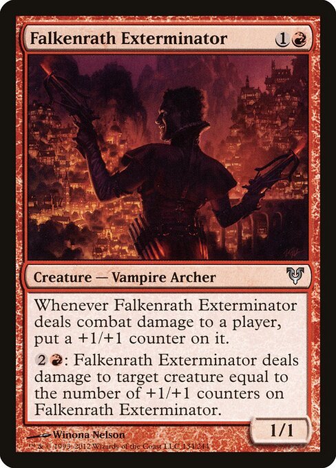 Falkenrath Exterminator card from AVR #134
