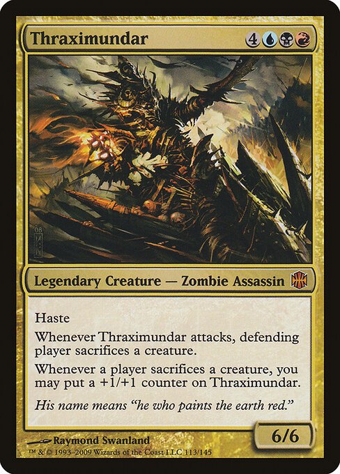 Thraximundar card from ARB #113