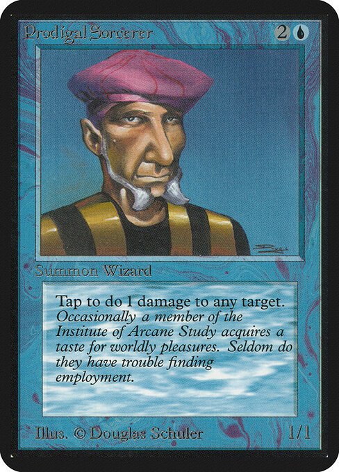 Prodigal Sorcerer card from LEA #product-1226