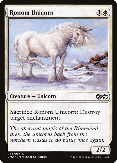 Ronom Unicorn card from UMA #33