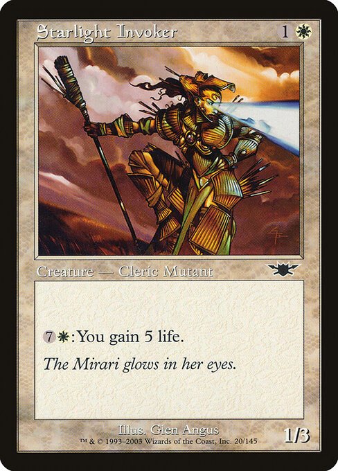 Starlight Invoker card from LGN #20