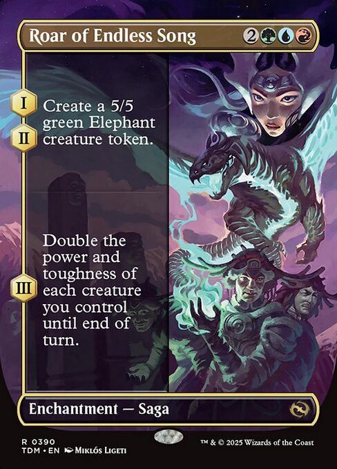 Roar of Endless Song card from TDM #390