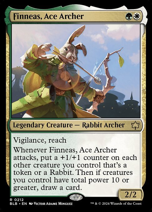 Finneas, Ace Archer card from BLB #212