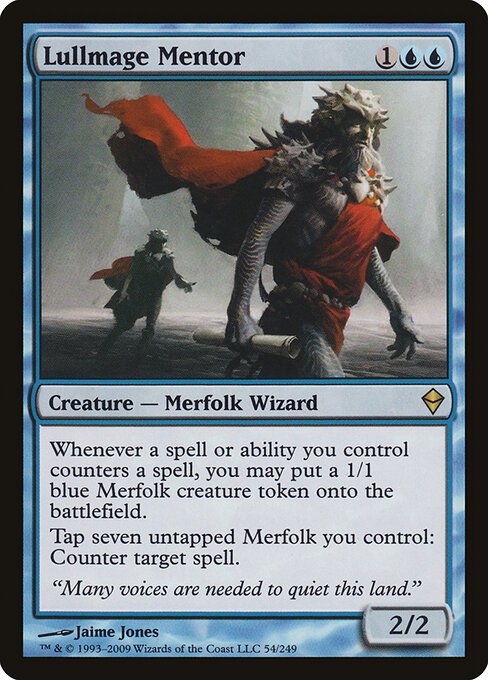 Lullmage Mentor card from ZEN #54