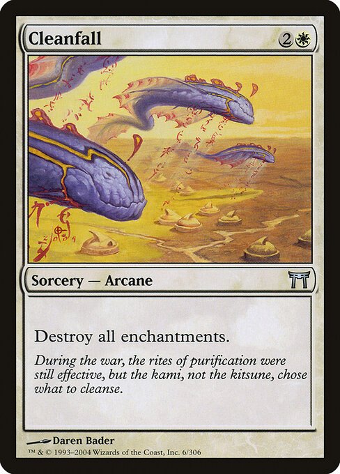 Cleanfall card from CHK #6