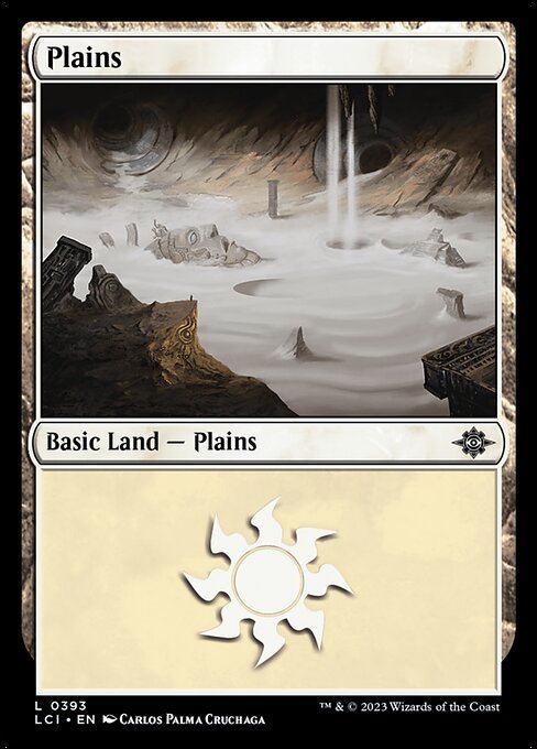 Plains (0393) card from LCI #393