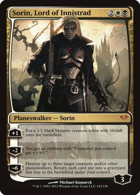 Sorin, Lord of Innistrad card from DKA #142