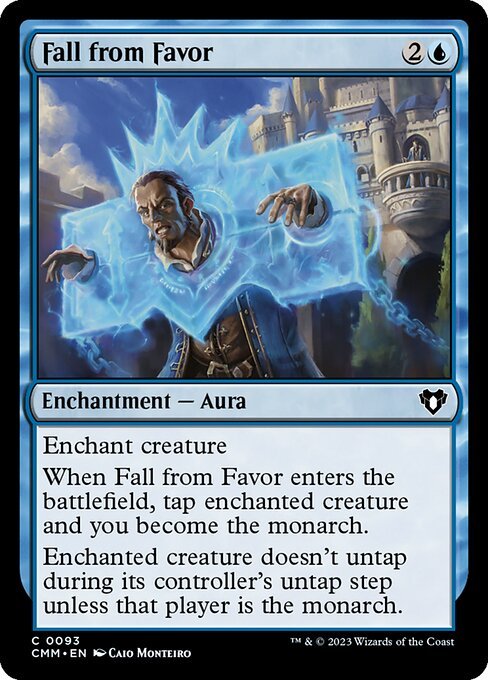 Fall from Favor card from CMM #93