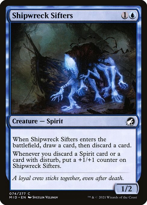 Shipwreck Sifters card from MID #74