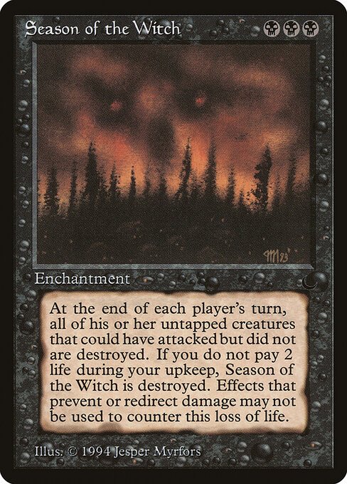 Season of the Witch card from DRK #product-3571