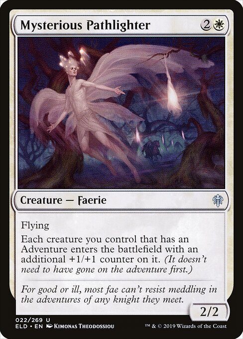 Mysterious Pathlighter card from ELD #22