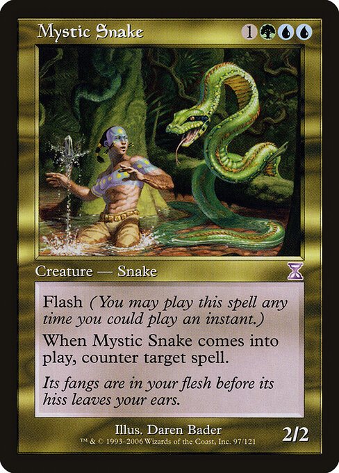 Mystic Snake card from TSB #97